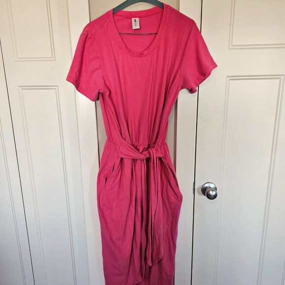 Smash and Tess Rebecca Wrap Dress in Pink - size Large - Picture 6 of 6